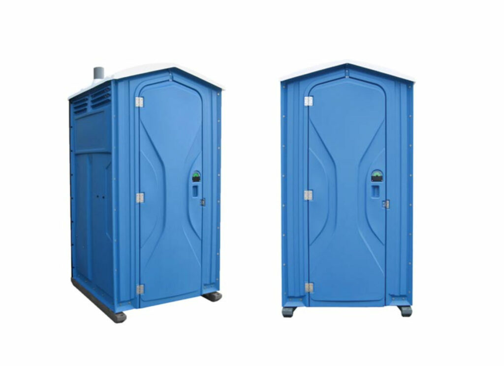 standard blue porta-potty