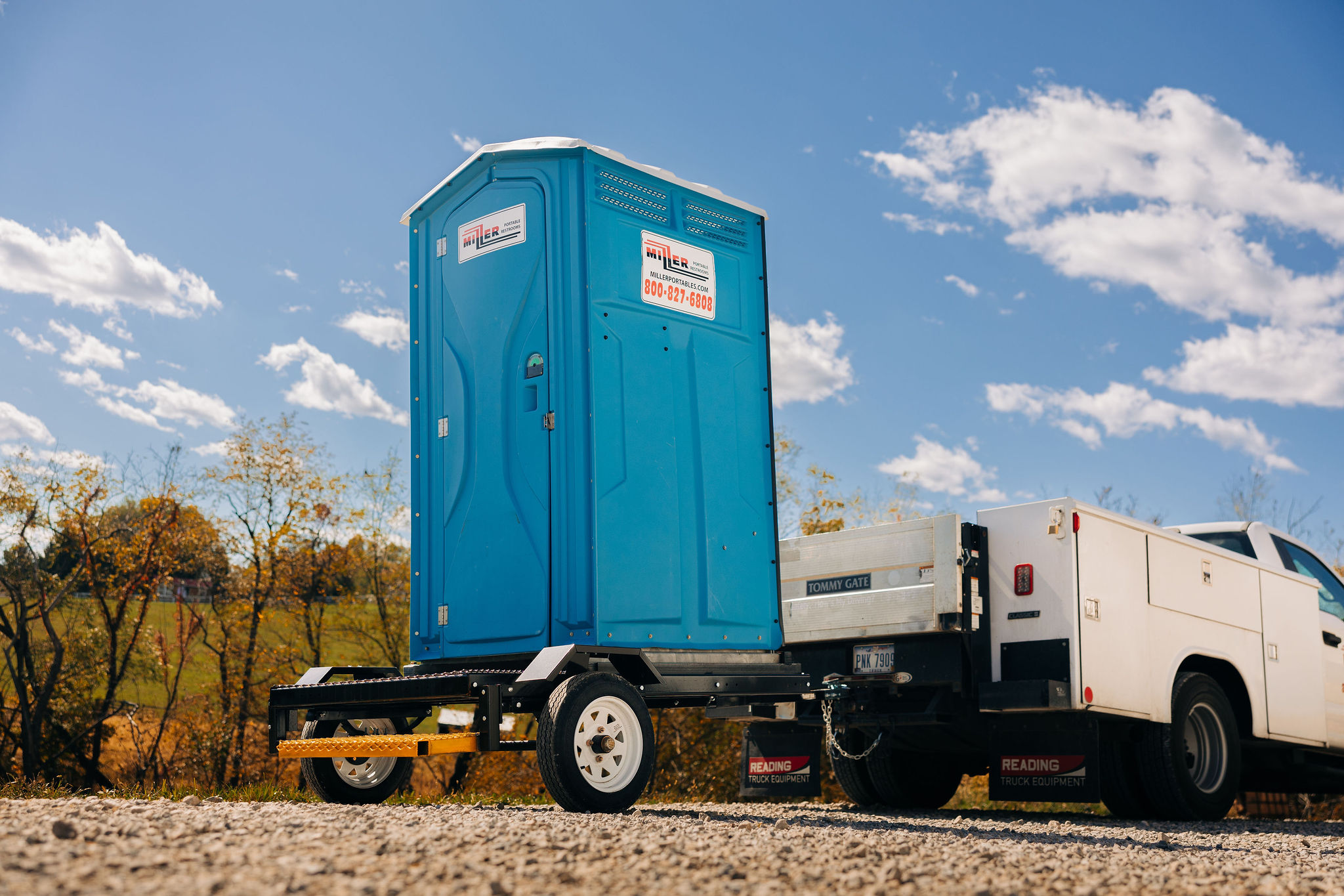 Restroom Trailer Rental - Miller Portables Ohio